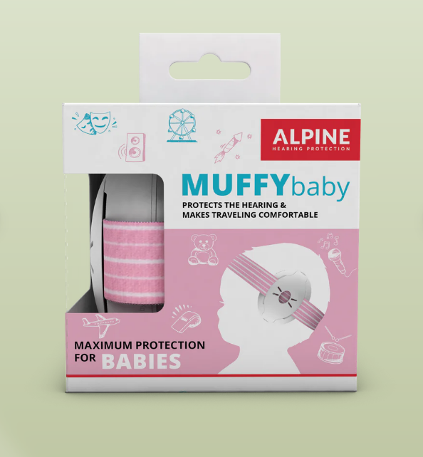 фото 1 - Наушники для детей ALPINE MUFFY BABY  (розовые)