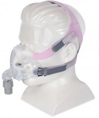 фото 3 - Рото-носовая маска Quattro Air ResMed для женщин