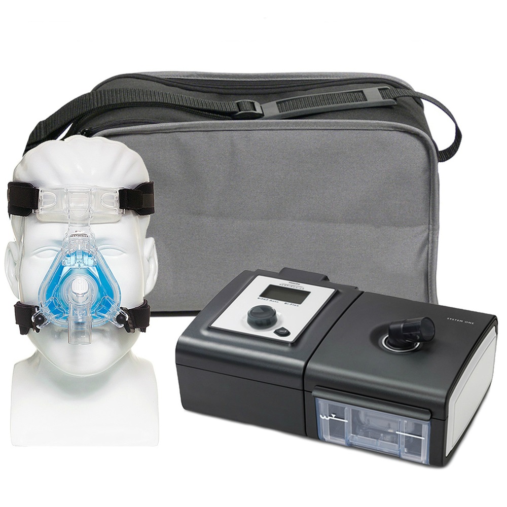 фото 1 - Набор СИПАП-оборудование Philips Respironics и назальная маска Philips Respironics TrueBlue