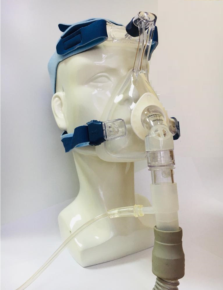 фото 1 - Weinmann Joyce Easy рото-носовая маска с переходником для О2 терапии.
